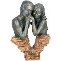 Γλυπτό "First Love" art cast stone look, 938542