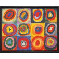 Wassily Kandinsky: Μελέτη Χρώματος Limited, 499 αντίτυπα αριθμημένα giclée σε καμβά