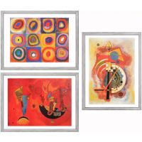 Wassily Kandinsky: Μελέτη Χρώματος-Υπερ & Εναντίον-Αφιέρωμα στον Γκρόμαν