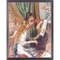 Young Girls at the Piano, Painting, Pierre-Auguste Renoir