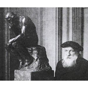 Ο Στοχαστής, Επιχαλκωμένη Ρητίνη, 38 εκ, Auguste Rodin, 306646, 279.38