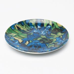 Συλλεκτικό πιάτο, Ιριδες, 20εκ, πορσελάνη, Μουσείο Βαν Γκογκ
