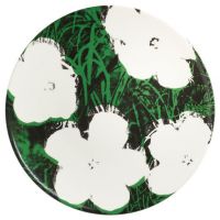 Πορσελάνινο Πιάτο “Λευκά Λουλούδια”, Andy Warhol, 901935