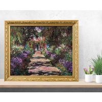 Ο Κήπος με τα Λουλούδια, Claude Monet, 6ME145