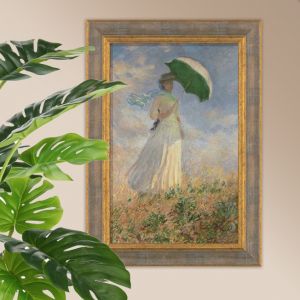 Γυναίκα με Ομπρελίνο, Claude Monet, 686978