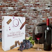Scrapbook for wine cork