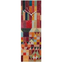 Συλλεκτικό Ρολόι Τοίχου Paul Klee"Κάστρο και Ήλιος", Quartz, 60x20cm, 942645