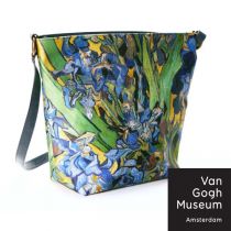 Τσάντα Ώμου, Ιριδες, Δερμα & Μετάξι, Μουσείο Βαν Γκογκ, Άμστερνταμ, 687491