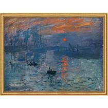 "Εντύπωση, Ανατολή Hλίου", Claude Monet, 1805