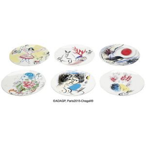 6 Πορσελάνινα Πιάτα, Marc Chagall, 744219