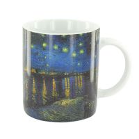 Πορσελάνινη Κούπα Έναστρη Νύχτα - Starry Night, Vincent Van Gogh, CU300362