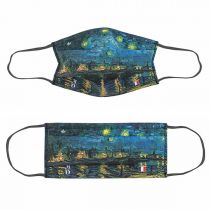 Μάσκα Έναστρη Νύχτα-Starry Night, Vincent Van Gogh, CH901138