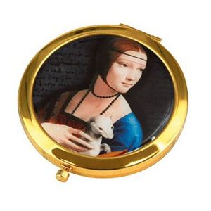 Καθρέπτης τσάντας Κυρία με την Ερμίνα, Leonardo Da Vinci, 6CI872